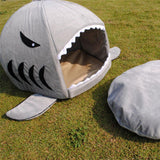 Indoor French Bulldog Shark House