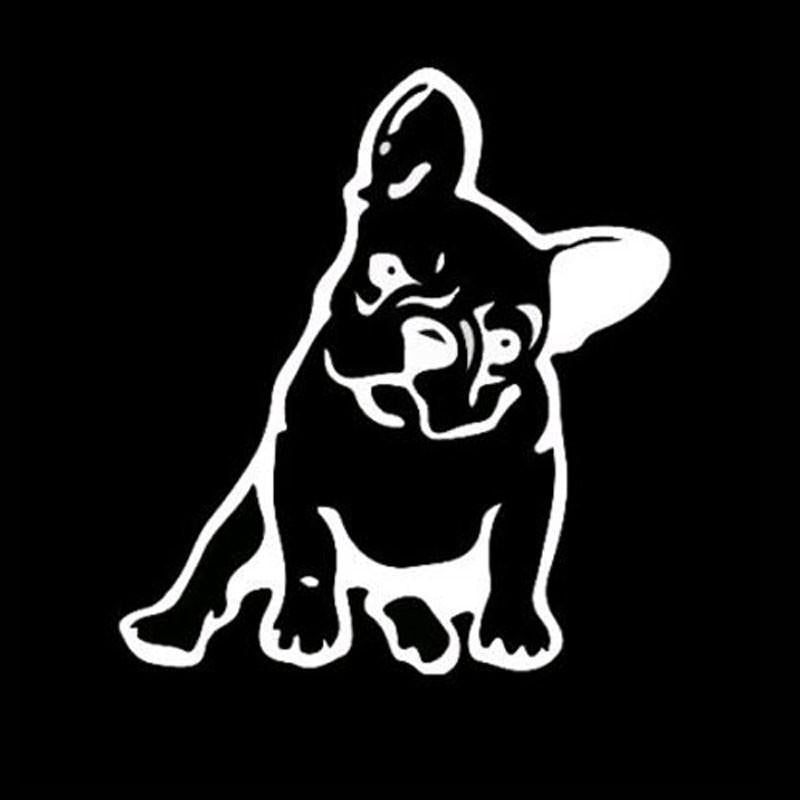 French Bull Dog Vinyl Decal