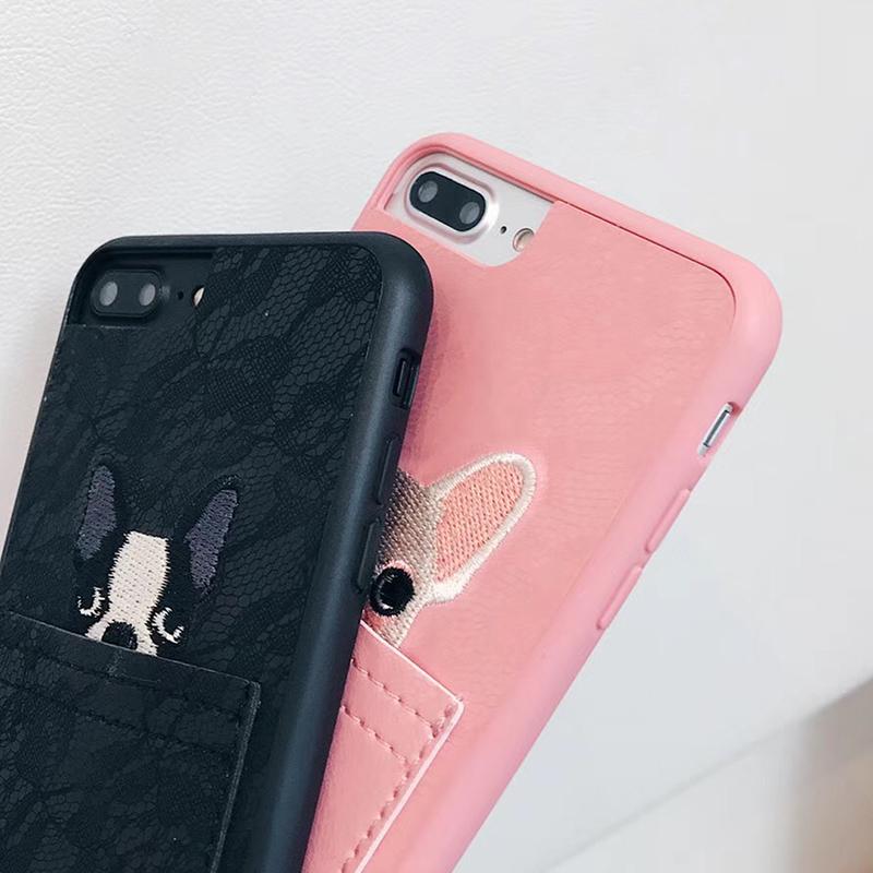 Frenchie Pocket Pup iPhone Case